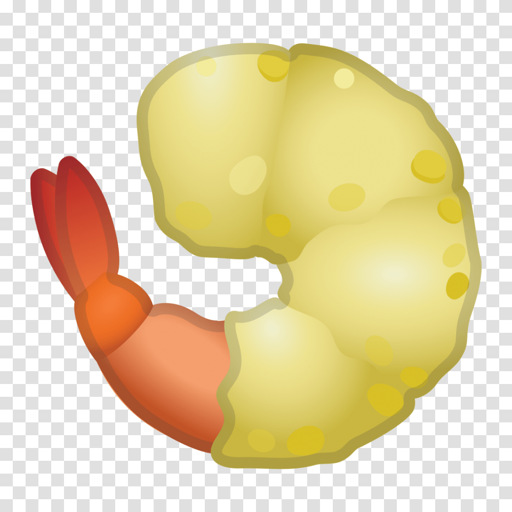 Fried Shrimp Icon Noto Emoji Food Drink Iconset Google, Balloon, Bread, Bagel, Mouth Transparent Png