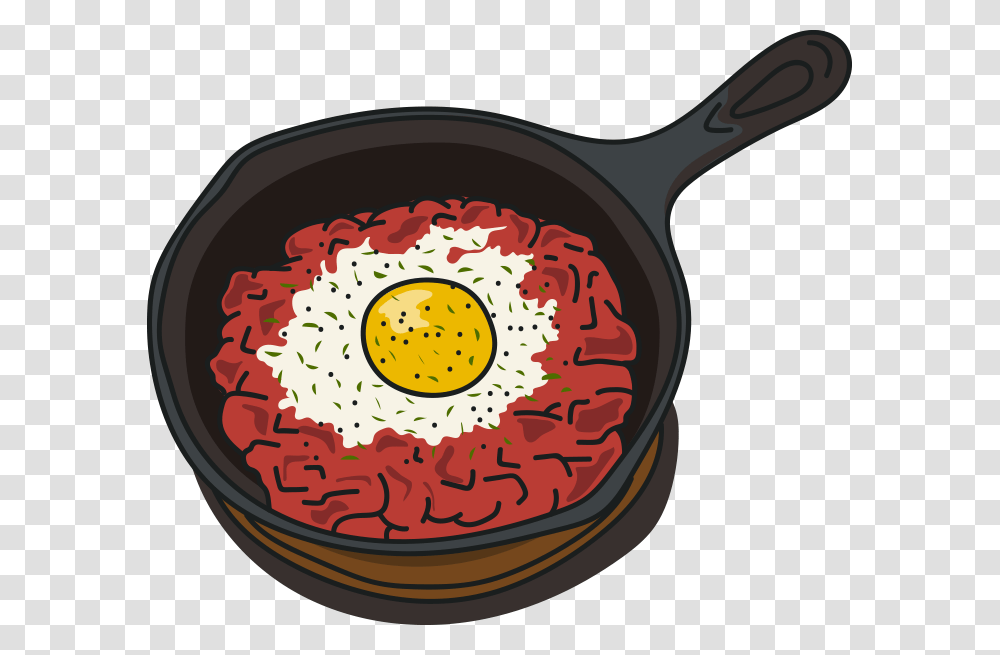 Fried Turkey Clipart Shakshuka Icon, Frying Pan, Wok, Food, Clock Tower Transparent Png