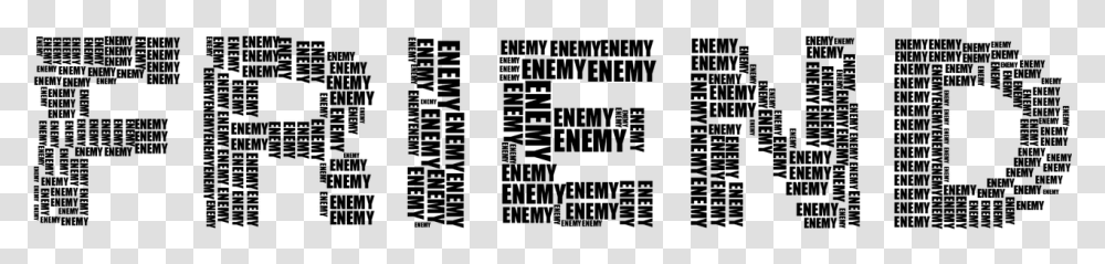 Friend Enemy Human People Persons Hate Hatred Calligraphy, Gray, World Of Warcraft Transparent Png