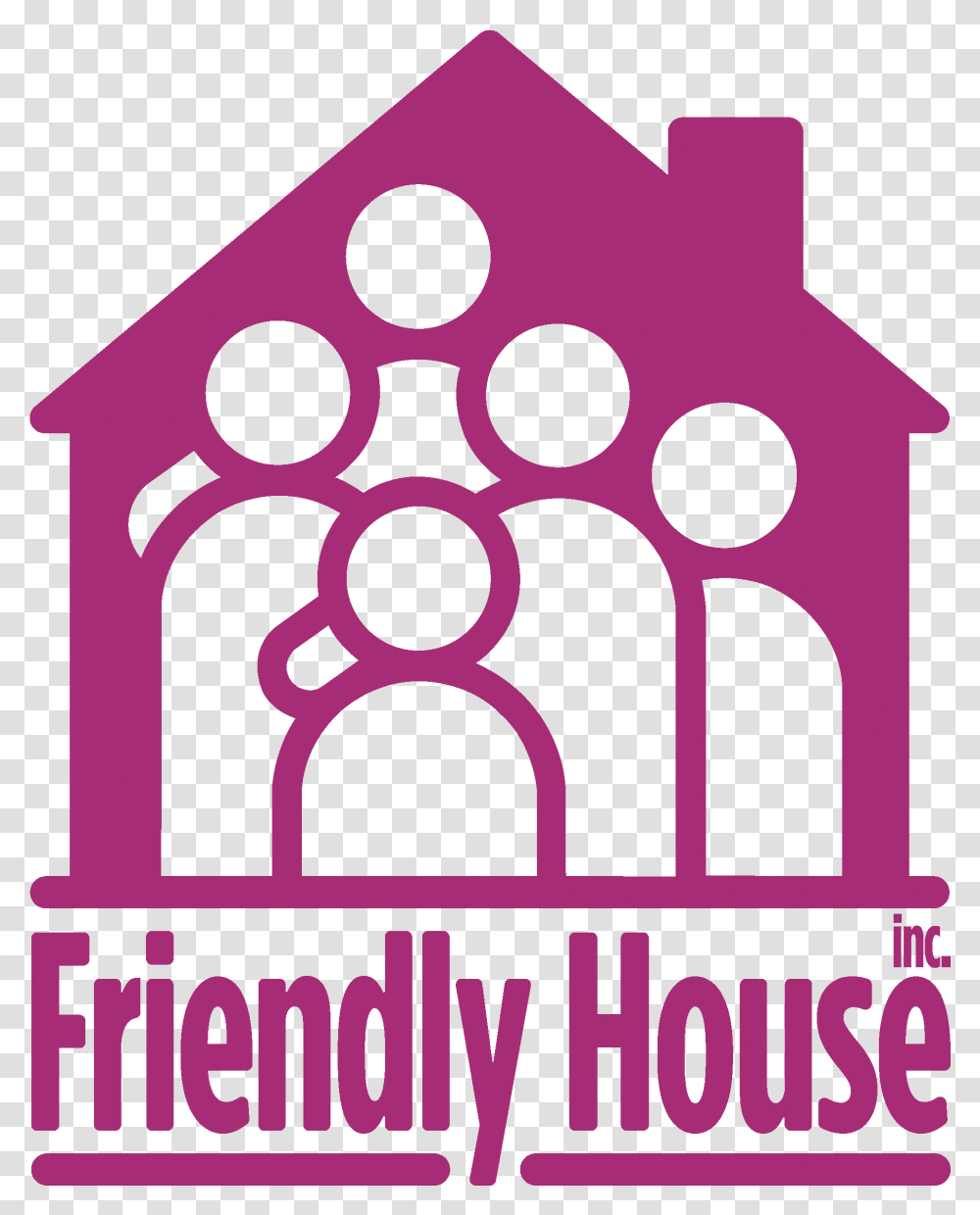 Friendly House Inc Logo Friendly House Logo, Poster, Advertisement Transparent Png