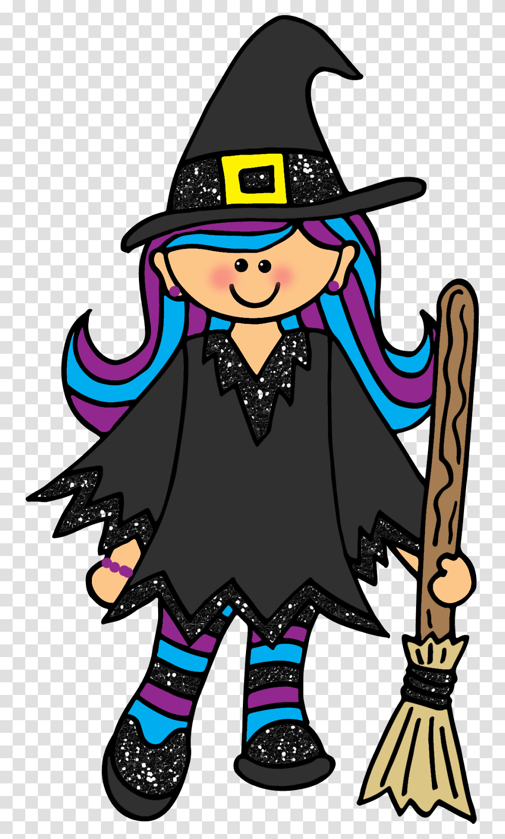 Friendly Witch Clipart, Apparel, Person, Human Transparent Png