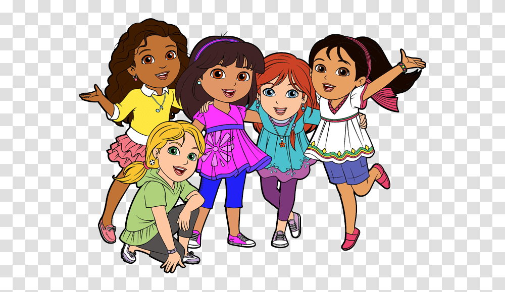 Friends Clipart Group, People, Person, Human, Family Transparent Png