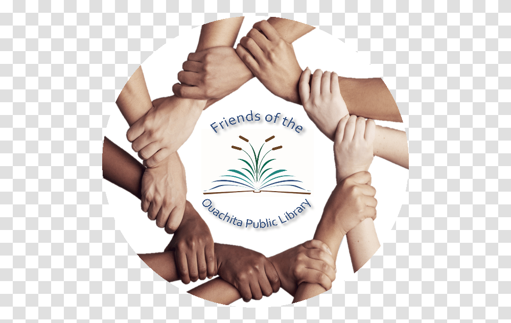 Friends Hand Logo Full Size Download Seekpng Hand With Hand Logo, Person, Human, Wrist, Massage Transparent Png