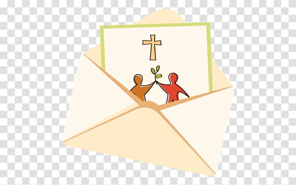 Friends Of Chimbote Envelope Cross, Mail Transparent Png