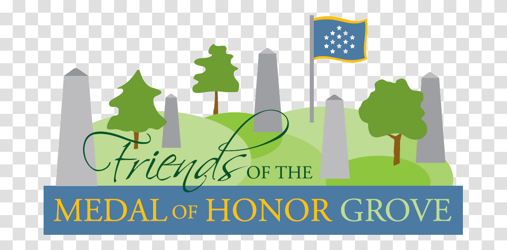 Friends Of The Medal Of Honor Grove, Flag, Outdoors Transparent Png