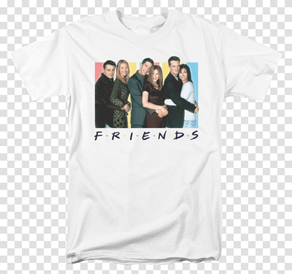 Friends Tv Series Shirt, Apparel, Person, Human Transparent Png