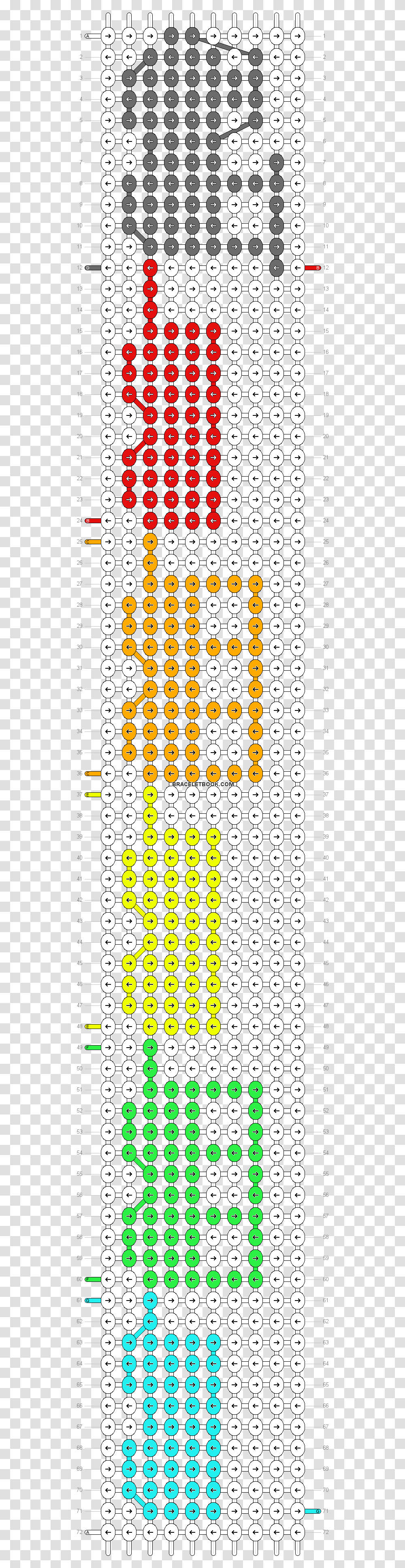 Friendship Bracelet Patterns Spn, Number, Pac Man Transparent Png