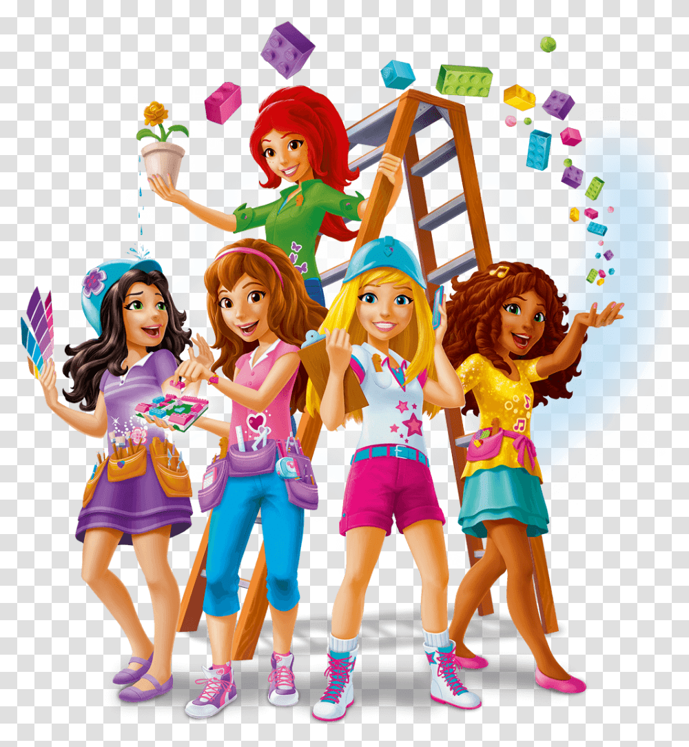 Friendship Clipart 7 Friend Lego Friends Happy Birthday, Person, People, Costume, Toy Transparent Png