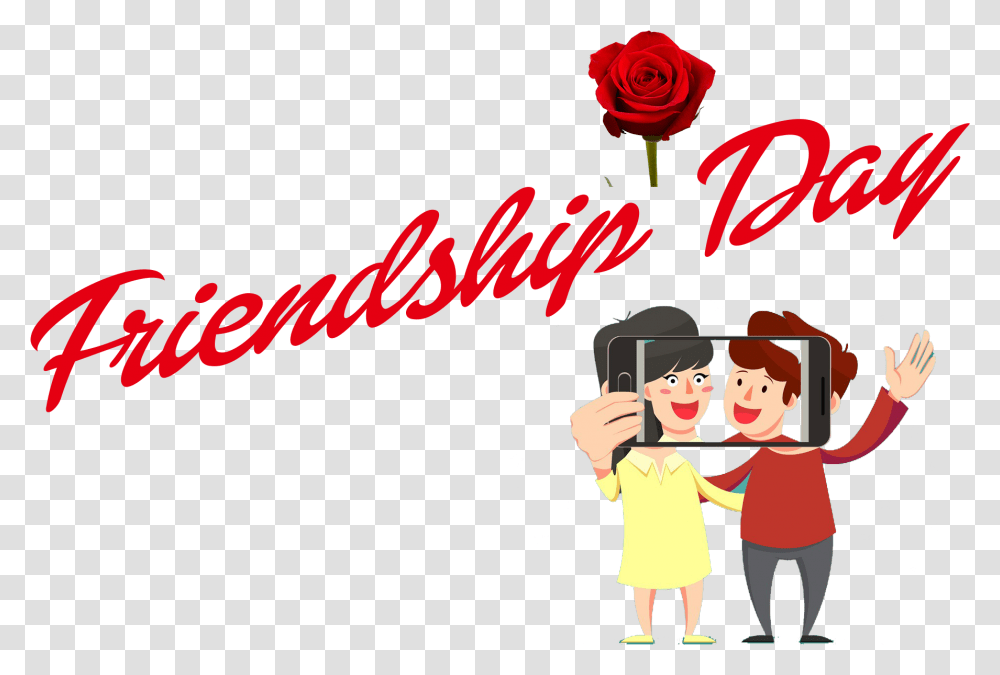 Friendship Clipart Day, Person, Plant, People Transparent Png