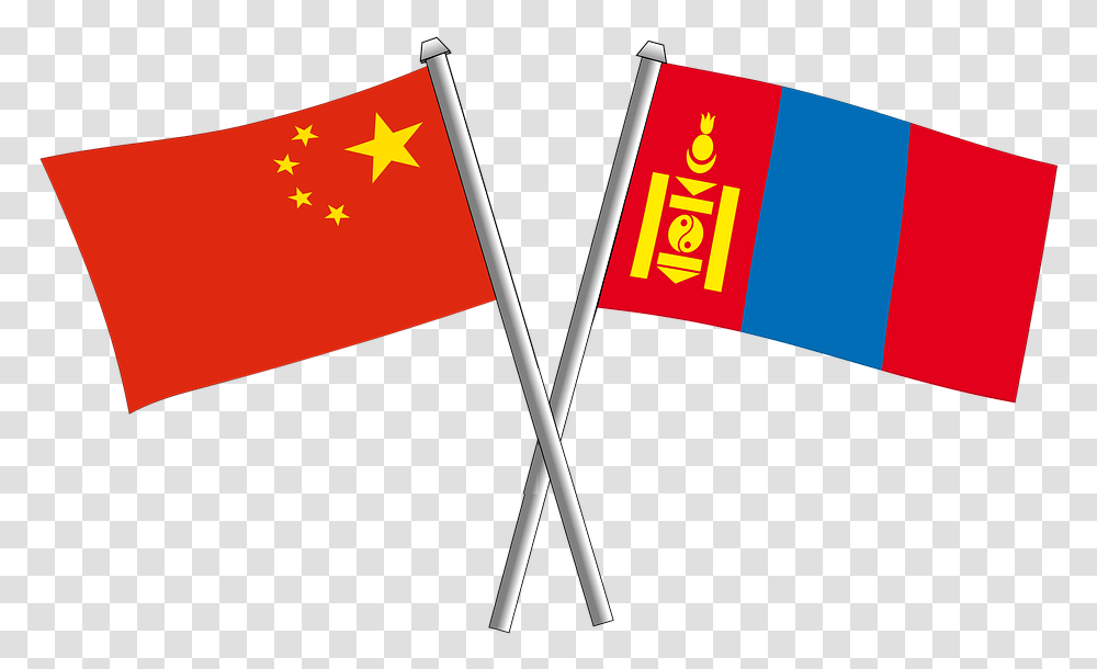 Friendship Flag Flags Crossbred China Chinese Russia And China Flag, Stick, American Flag, Weapon Transparent Png