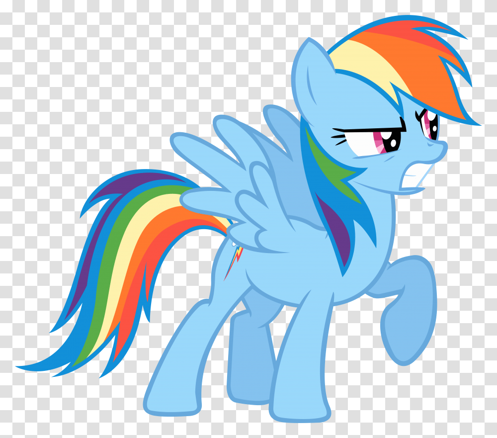 Friendship Is Magic Rainbow Dash My Little Pony Angry, Graphics, Art, Costume, Sunglasses Transparent Png