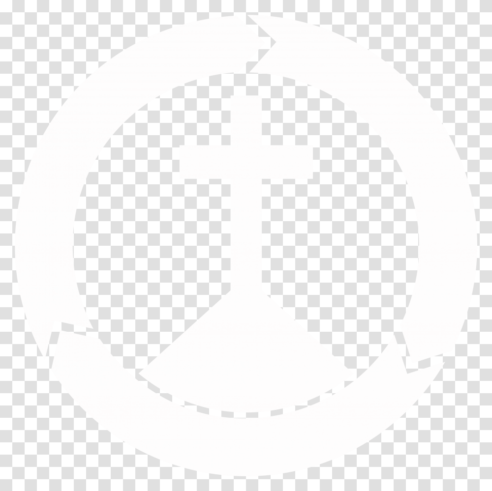 Friendship Logo Icon White Cross, Symbol, Star Symbol Transparent Png