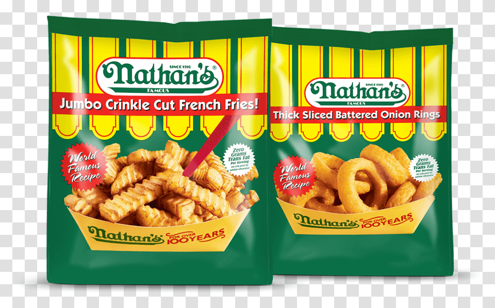 Fries And Onion Rings Crinkle Cut Fries Brands, Snack, Food, Cracker, Bread Transparent Png