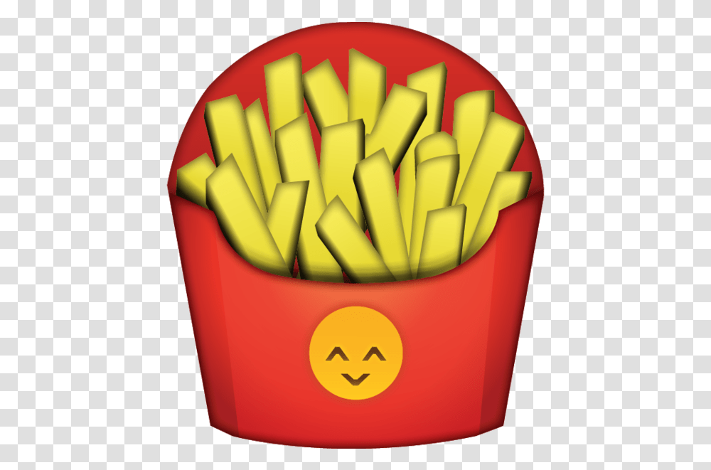 Fries Emoji, Food, Pill, Medication Transparent Png