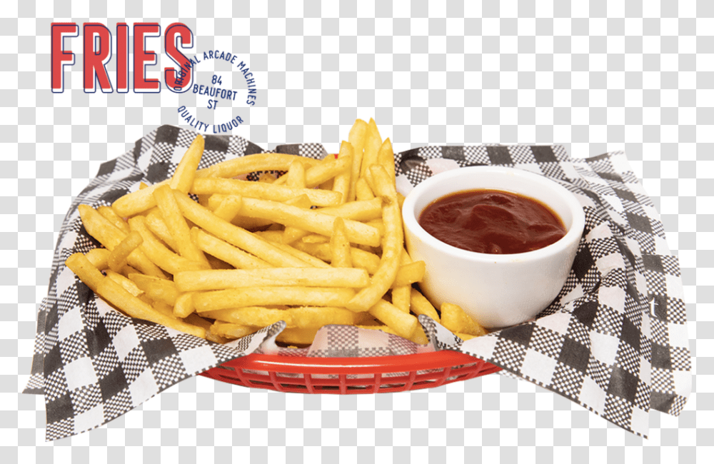 Fries French Fries, Food, Bowl, Ketchup Transparent Png