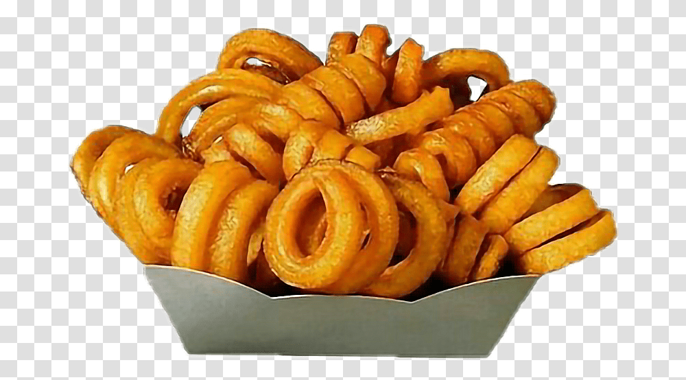 Fries Frenchfries Curlyfries Food Snack Niche Twister Fries, Hot Dog, Plant, Peel, Fruit Transparent Png