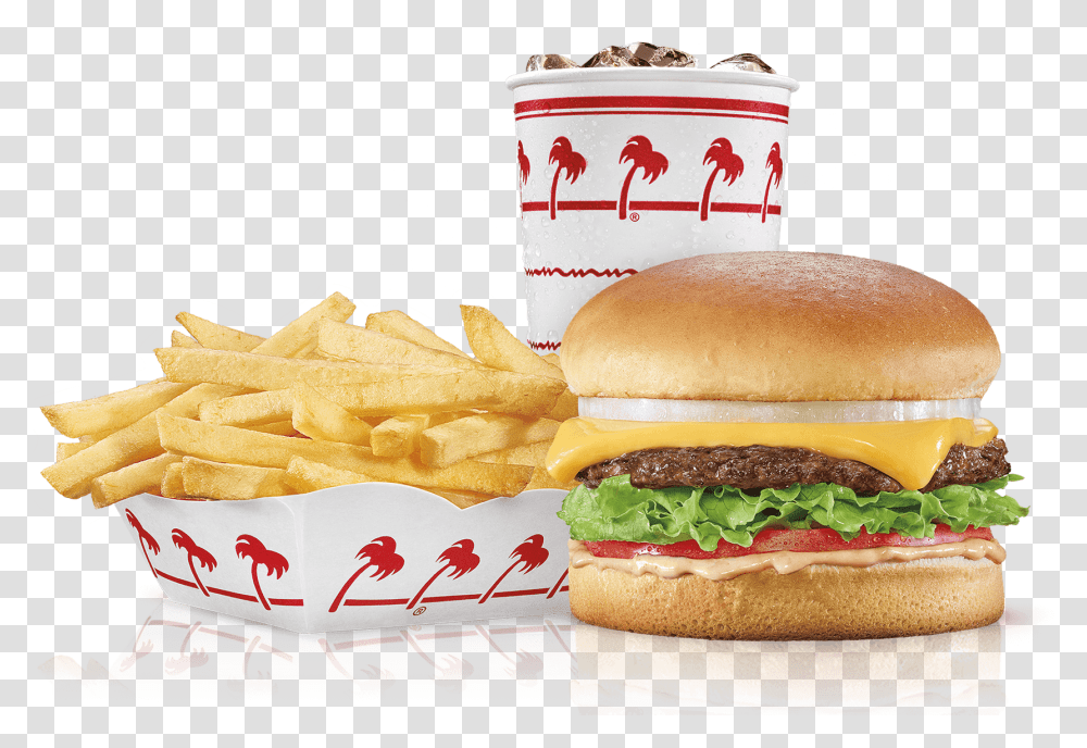Fries In N Out, Burger, Food Transparent Png