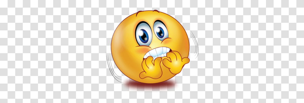 Frightened Face Emoji Facebook Emojis, Animal, Sea Life, Helmet, Clothing Transparent Png