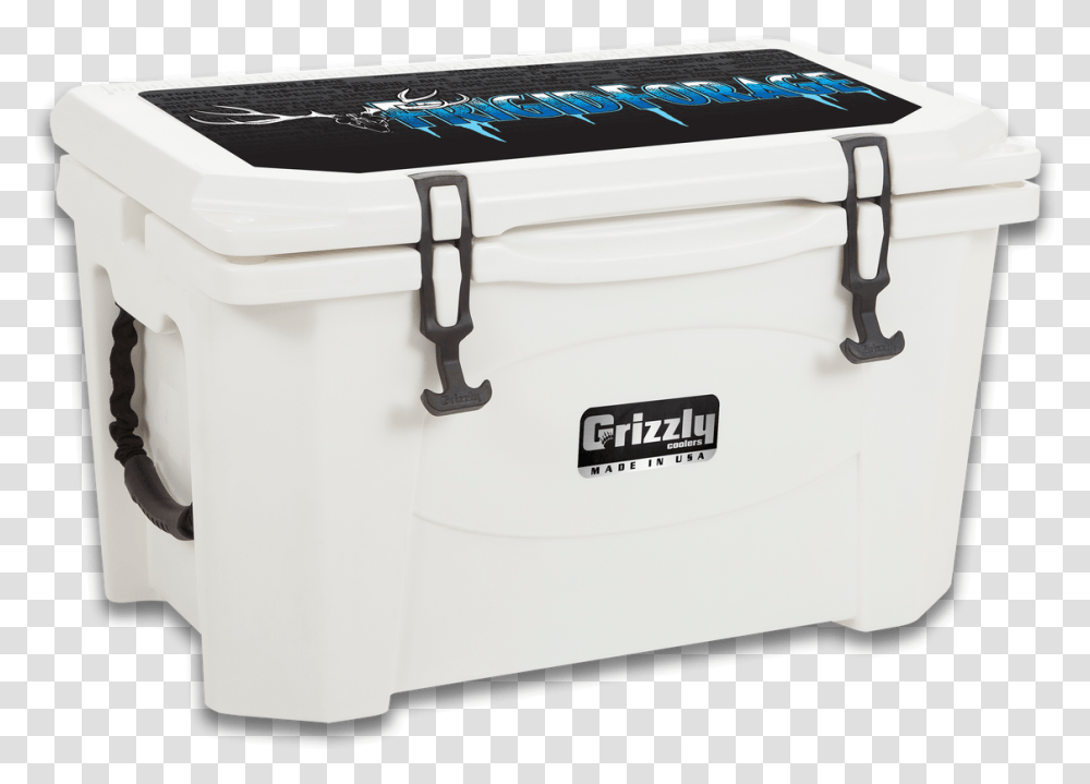 Frigid Forage Grizzly Cooler, Appliance, Box Transparent Png