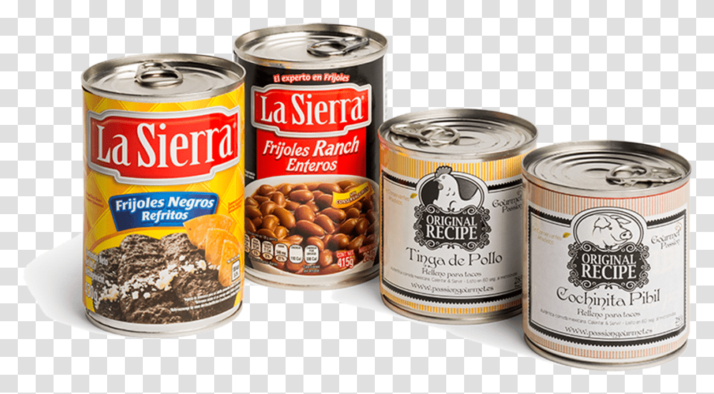 Frijoles La Sierra, Canned Goods, Aluminium, Food, Tin Transparent Png