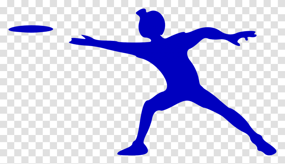 Frisbee, Person, Kicking, Silhouette, Sport Transparent Png