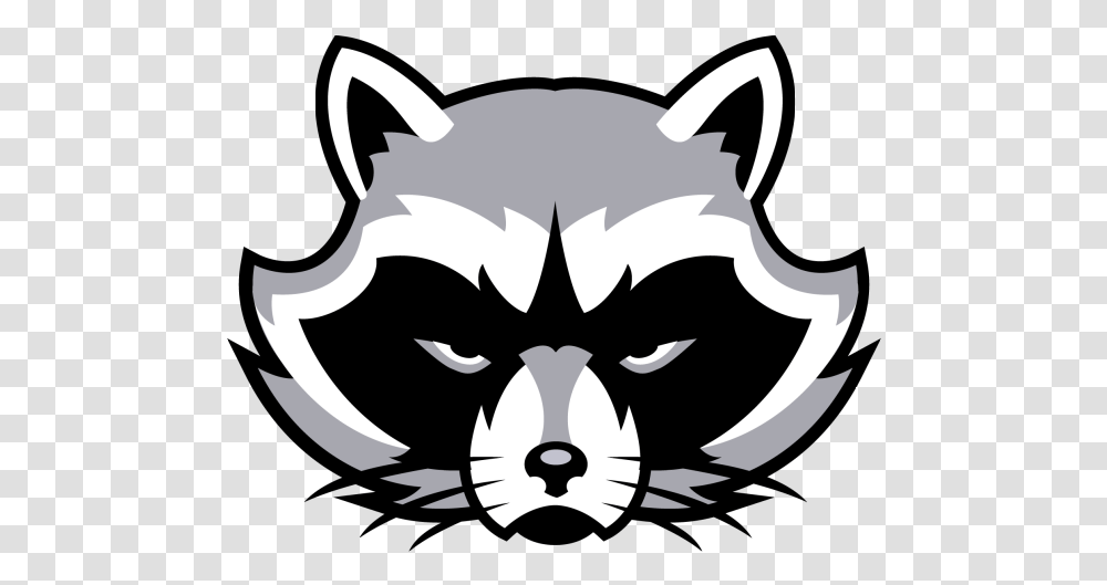 Frisco High School Raccoon, Stencil, Antelope, Wildlife Transparent Png