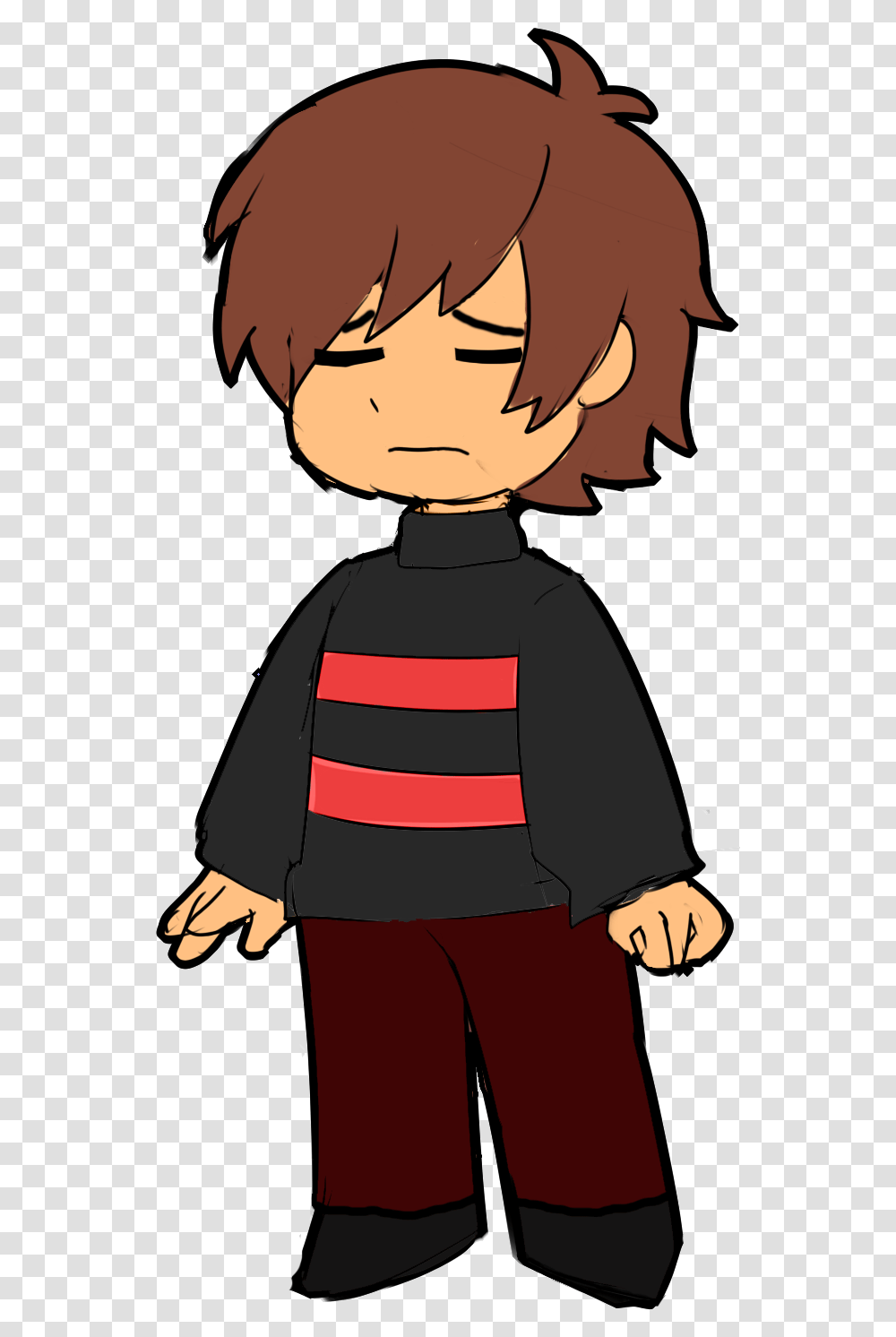 Frisk Underfell Download Underfell Frisk Male, Apparel, Person, Sleeve Transparent Png