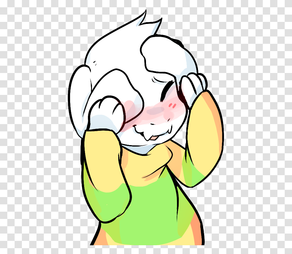 Frisk X Asriel Undertale Asriel Cute, Hand, Heart Transparent Png