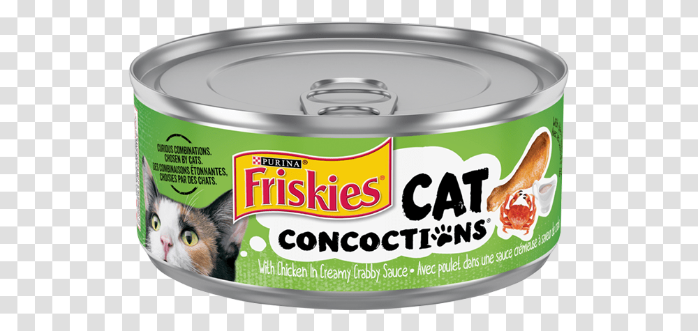 Friskies Concoction Salmon, Canned Goods, Aluminium, Food, Tin Transparent Png