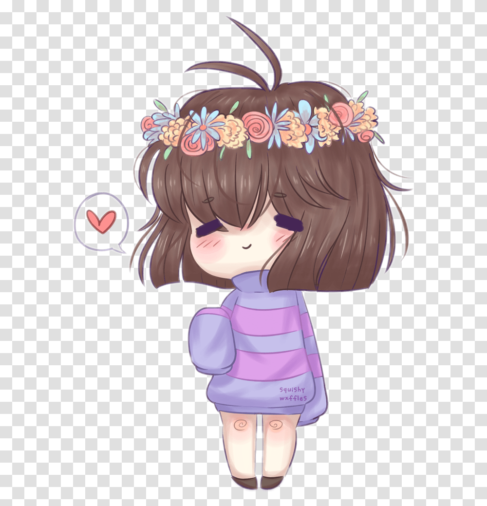 Friskundertale Frisk Chibi, Drawing Transparent Png