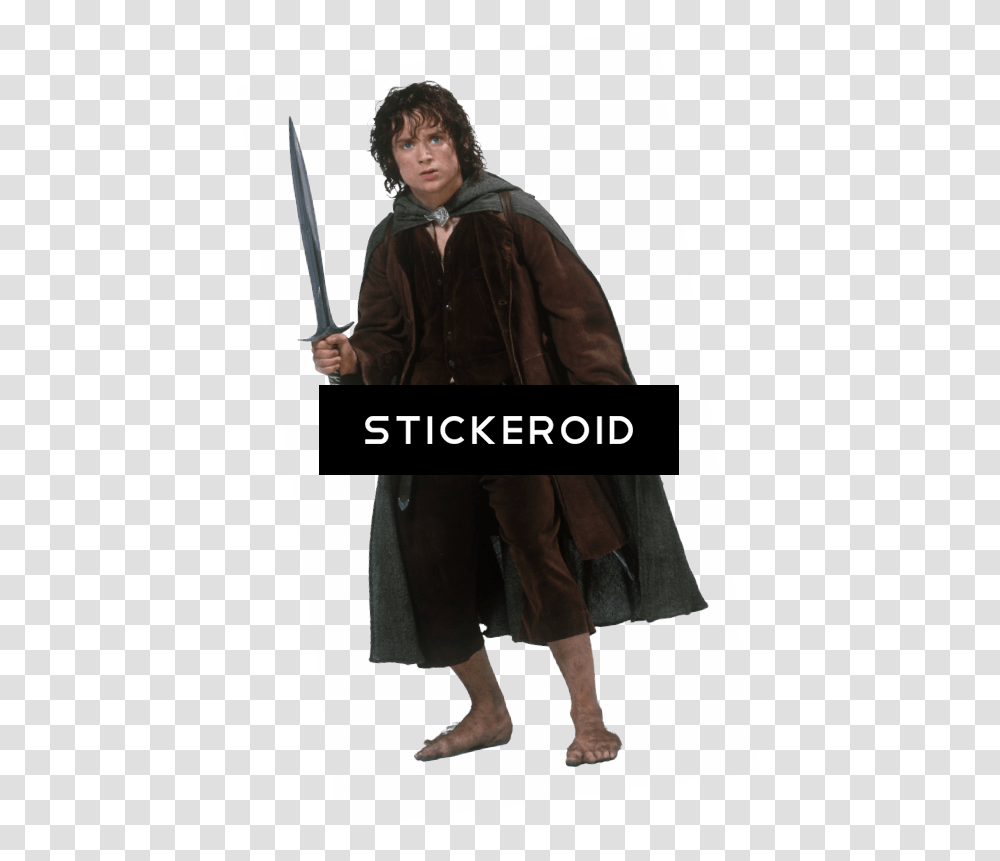 Frodo Lord Of Rings The Frodo, Apparel, Coat, Overcoat Transparent Png