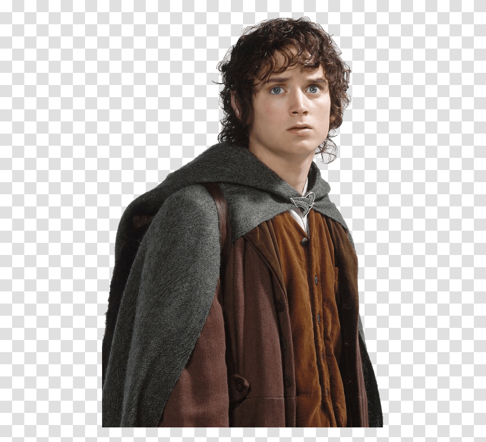 Frodo Photos Lord Of The Rings Frodo, Fashion, Person, Cloak Transparent Png
