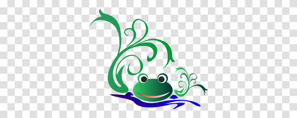 Frog Animals, Floral Design Transparent Png