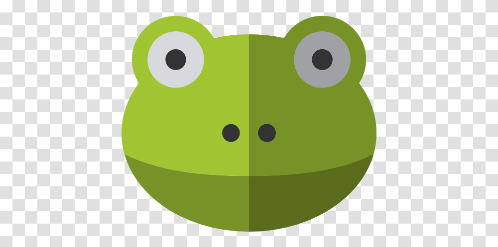 Frog Animals Wildlife Amphibian Animal Kingdom Icon Frog Flat Icon, Tennis Ball, Sport, Sports, Triangle Transparent Png