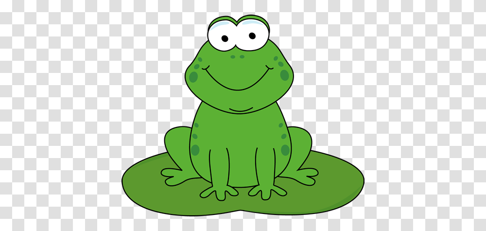 Frog Clip Art Cartoon Frog On A Lily Pad Clip Art Image, Amphibian, Wildlife, Animal, Snowman Transparent Png