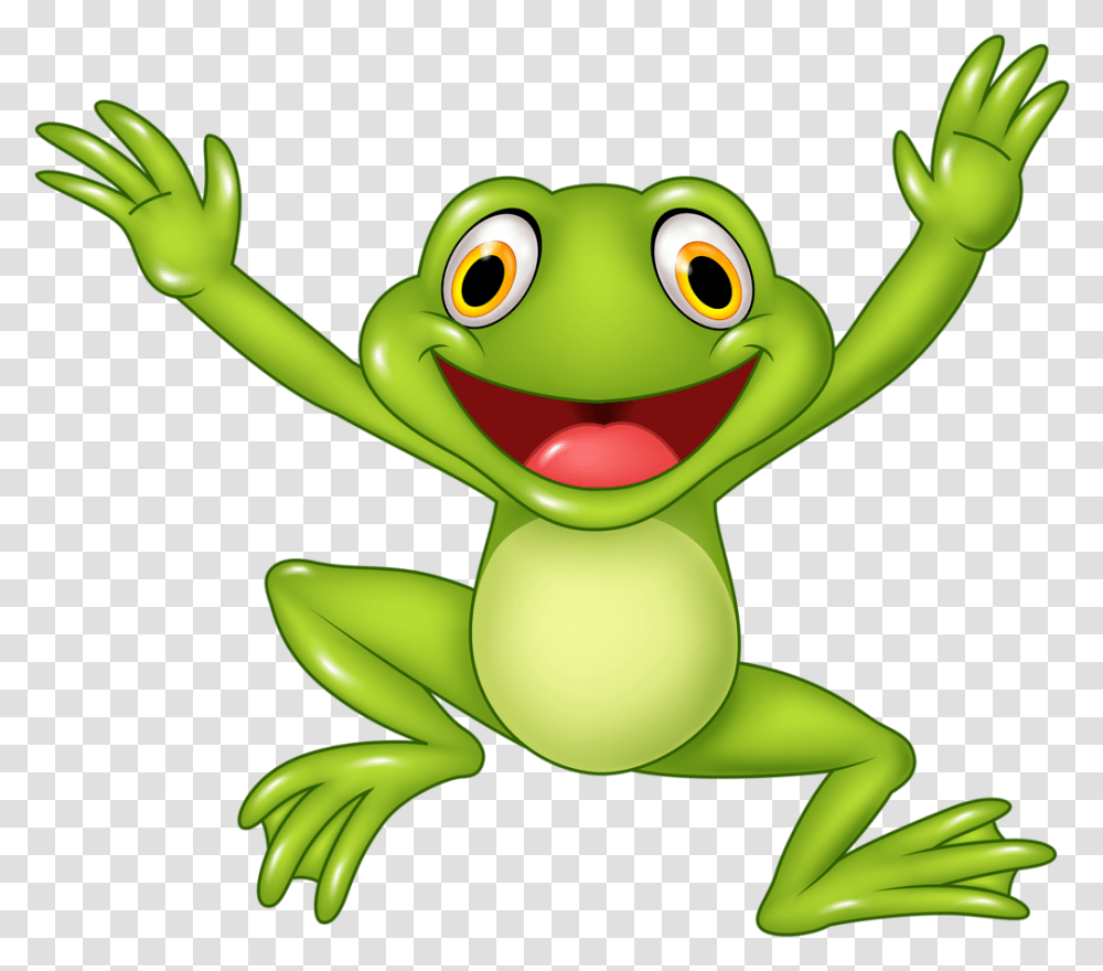 Frog Clipart Funny Animal Clip Art, Toy, Amphibian, Wildlife, Tree Frog Transparent Png