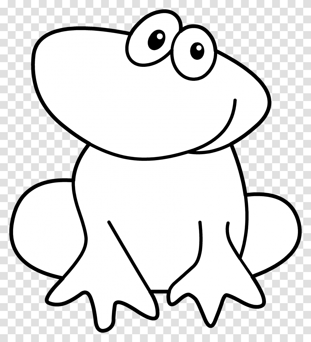 Frog Coloring Pages For Preschoolers, Hand, Food, Drawing Transparent Png