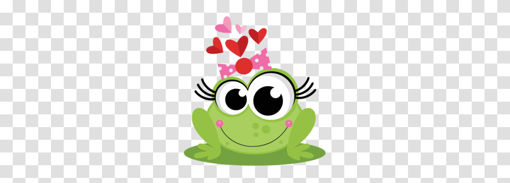 Frog In Love Scrapbook Cute Clipart, Amphibian, Wildlife, Animal Transparent Png