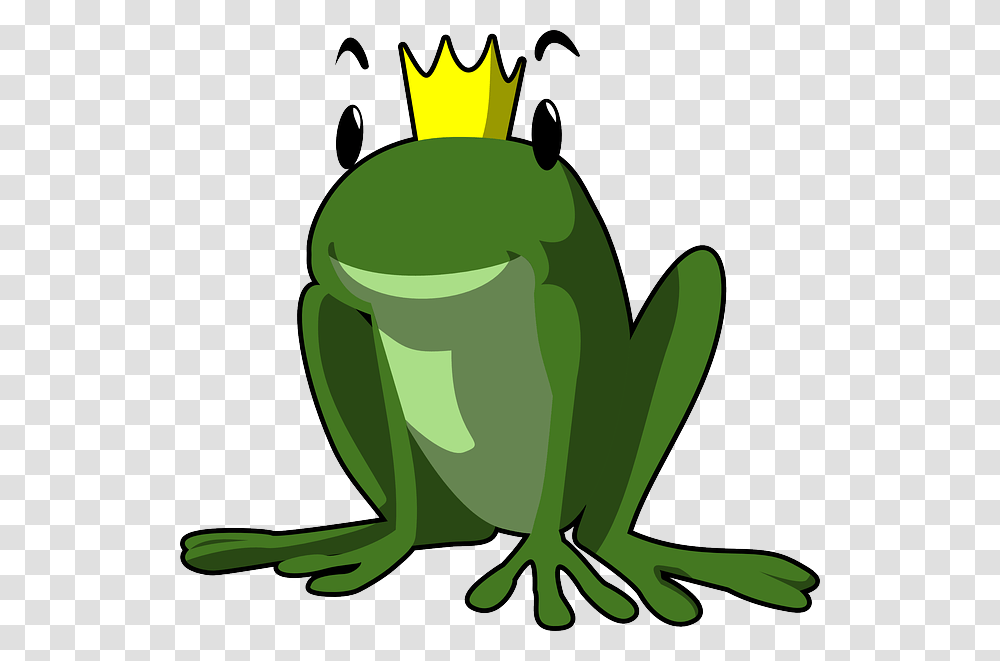 Frog King Fairytale Frog Tale Prince Animal Fairy Tale Clipart, Amphibian, Wildlife, Tree Frog Transparent Png