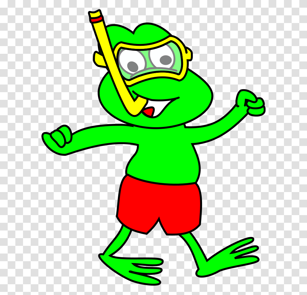 Frog Swimming Swimsuit Clip Art Frog In Bathing Suit, Goggles, Accessories, Accessory, Elf Transparent Png