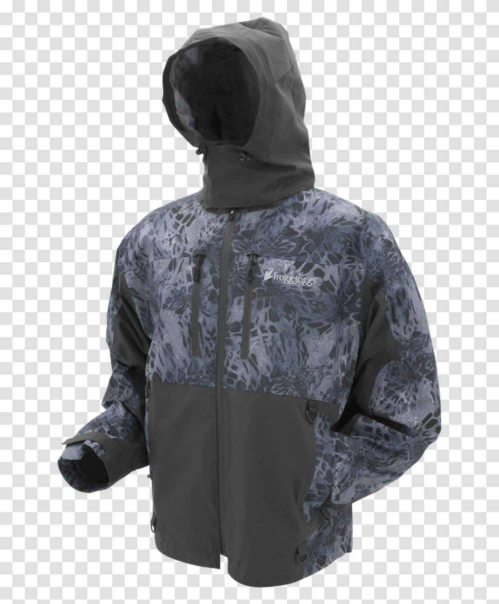 Frogg Toggs Pilot Ii Guide Jacket Prym1 Series Hoodie, Apparel, Coat, Person Transparent Png