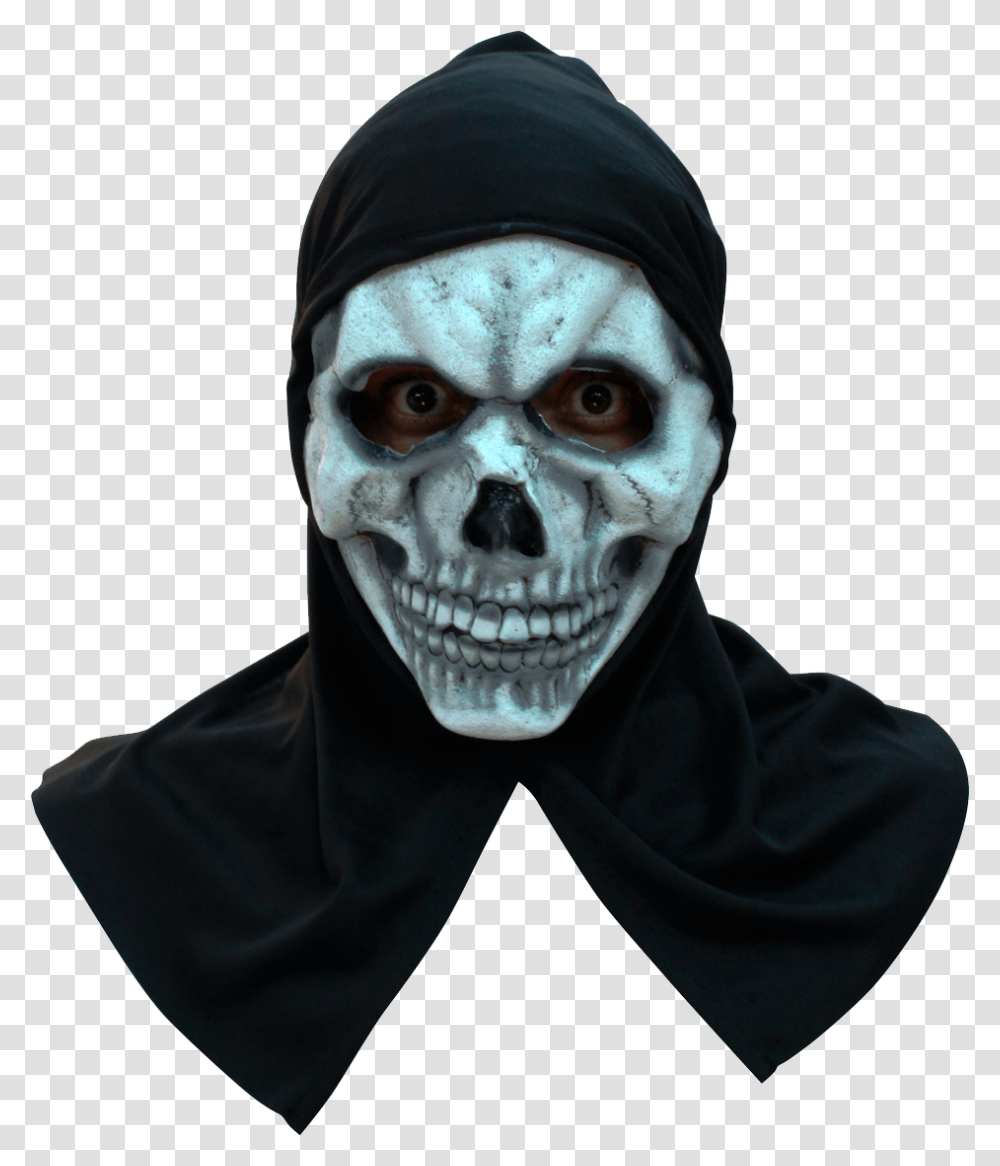 Froglord Maske Skull White With Hood Halloween Masker, Apparel, Hoodie, Sweatshirt Transparent Png