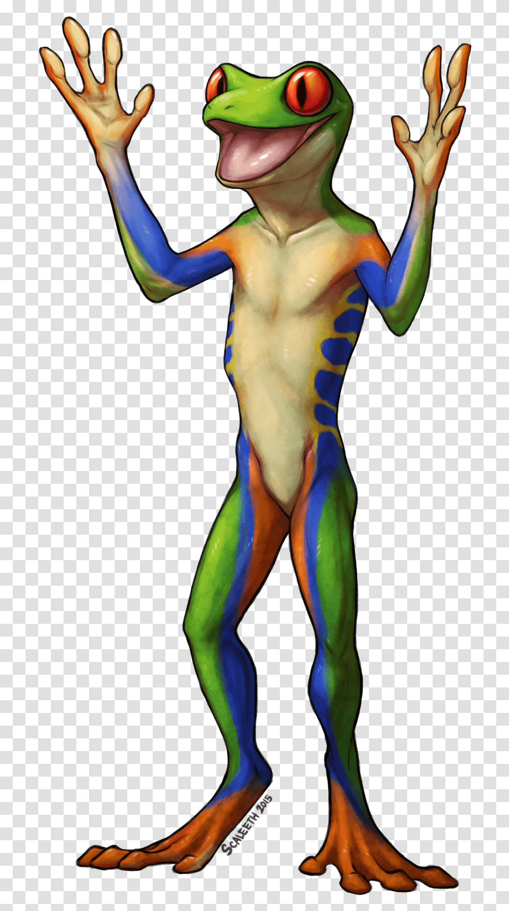 Frogs Red Eyed Tree Frog Anthro, Figurine, Person, Leisure Activities Transparent Png