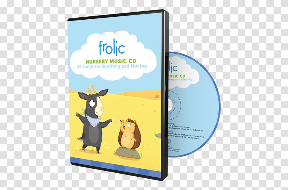 Frolic Nursery Cd Cartoon, Disk, Dvd, Cow, Cattle Transparent Png