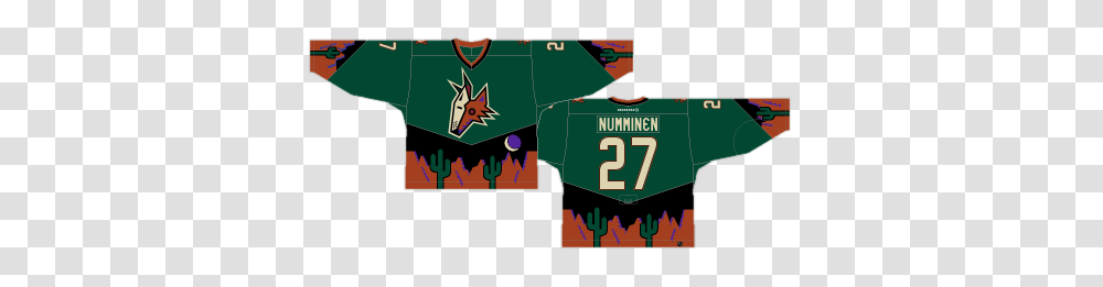 From Awful To Artistic Best And Worst Phoenix Coyotes Jersey, Shirt Transparent Png