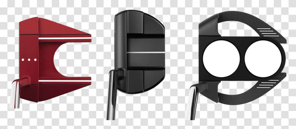 From Left To Right Odyssey Oworks Putter Odyssey 2ball Fang Red, Chair, Furniture, Mailbox, Letterbox Transparent Png