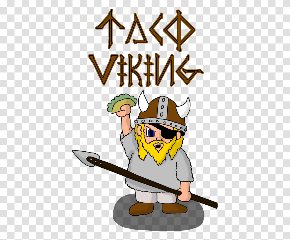 From The Moment I Read The Words Taco Viking On Twitter Viking Taco, Person, Weapon, Poster, Advertisement Transparent Png