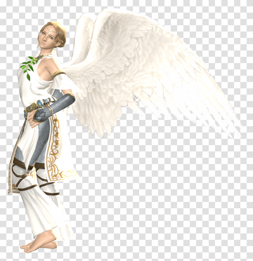 From The Series Tag Tournament Tekken Tag Tournament 2 Angel, Person, Human, Archangel Transparent Png