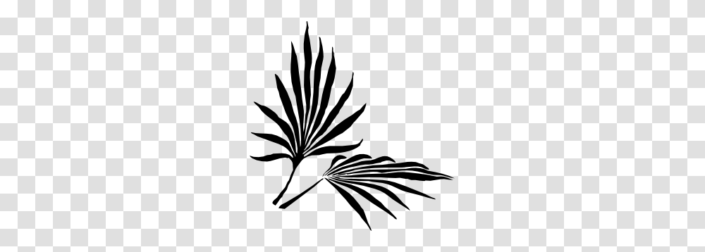 Fronds Silhouette Clip Art Free Vector, Stencil, Floral Design, Pattern Transparent Png