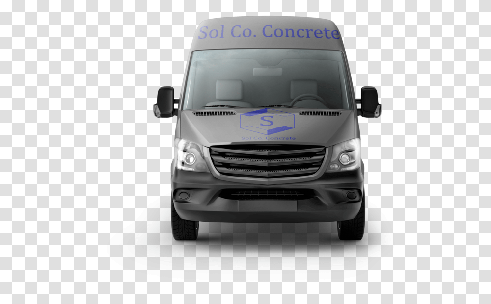 Front Cargo Van Mockup Psd Free, Vehicle, Transportation, Automobile, Ambulance Transparent Png